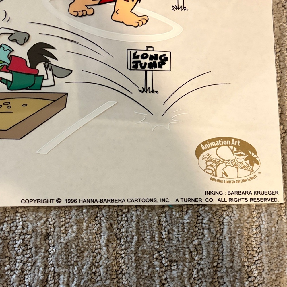 Hanna-Barbera Cartoon Artist Cel - Picture 3 of 6